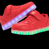 Glowing Night Led Shoes For Kids - Red  | Led Light Shoes | ledlegs.