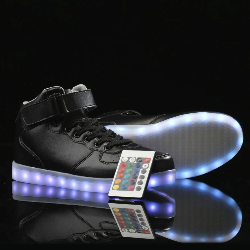 Light up shoes for top grown ups