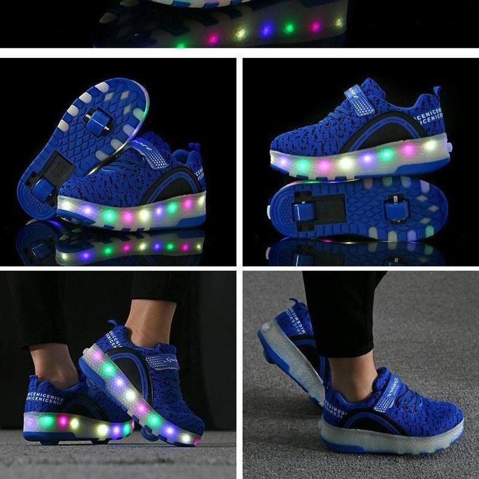 Heelys with two sales wheels and lights