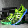 New USB Rechargeable Luminous Kids Sneakers For Boys Girls