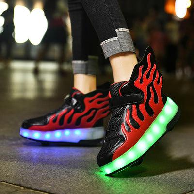 Boys light up heelys deals