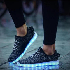 Radiant Led Shoes Unisex - Black  | Kids Led Light Shoes  | Led Light Shoes For Men  | Led Light Shoes For Women