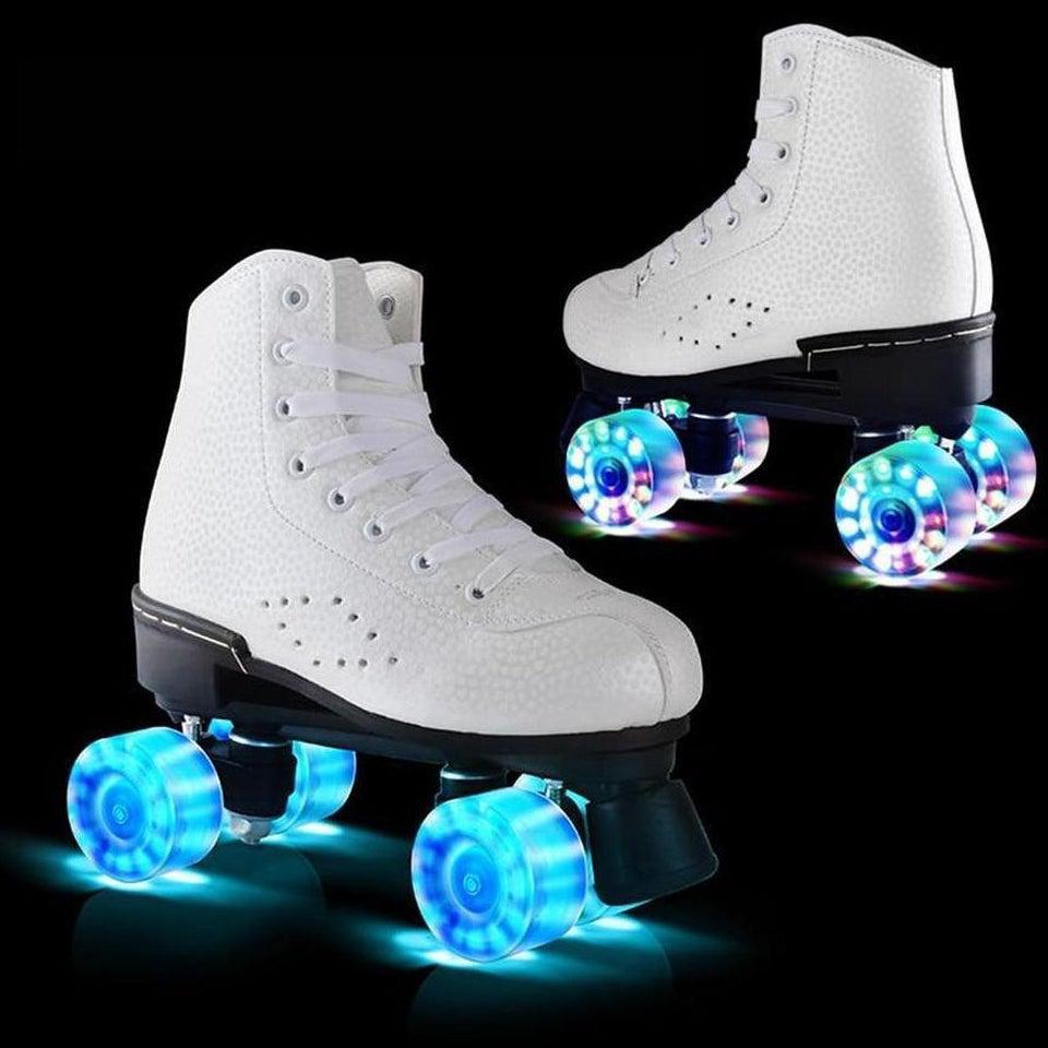 Patins Em Linha Led Light Deform Wheel Skates Sapatos De Patins