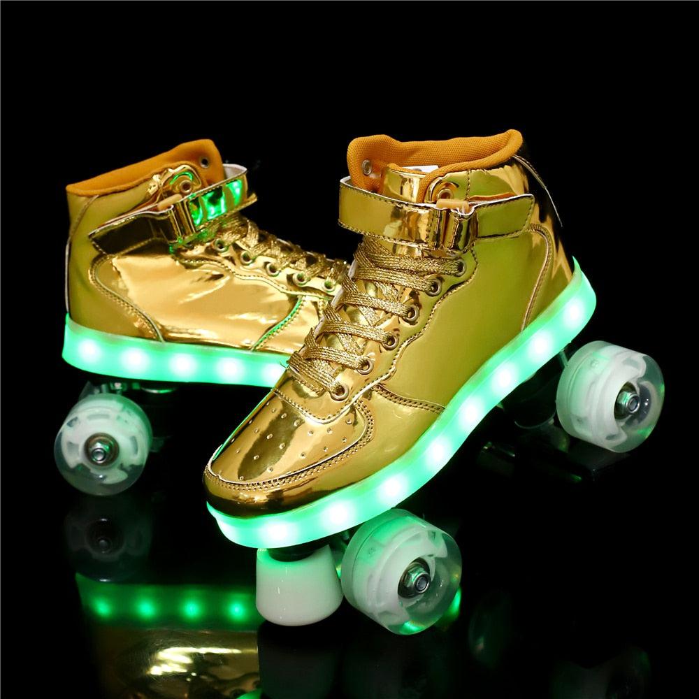 Roller Skates With Lights | Led Lights Roller Skates For Adults And Te